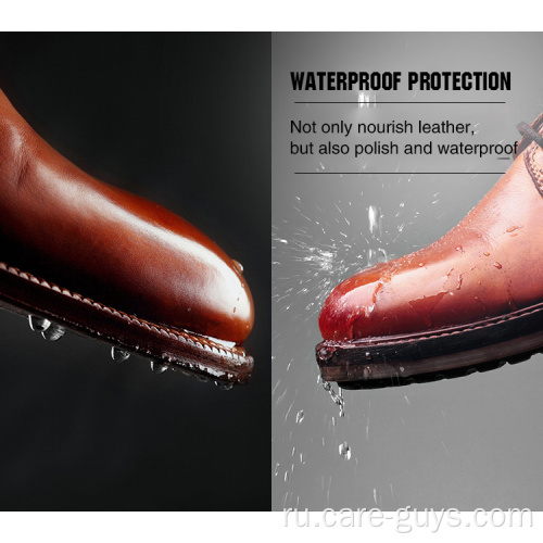 Обувь для польской кремовой кожаный уход за водонепроницаемые сливки